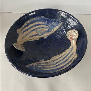 Handcrafted Ceramic Fish Bowl